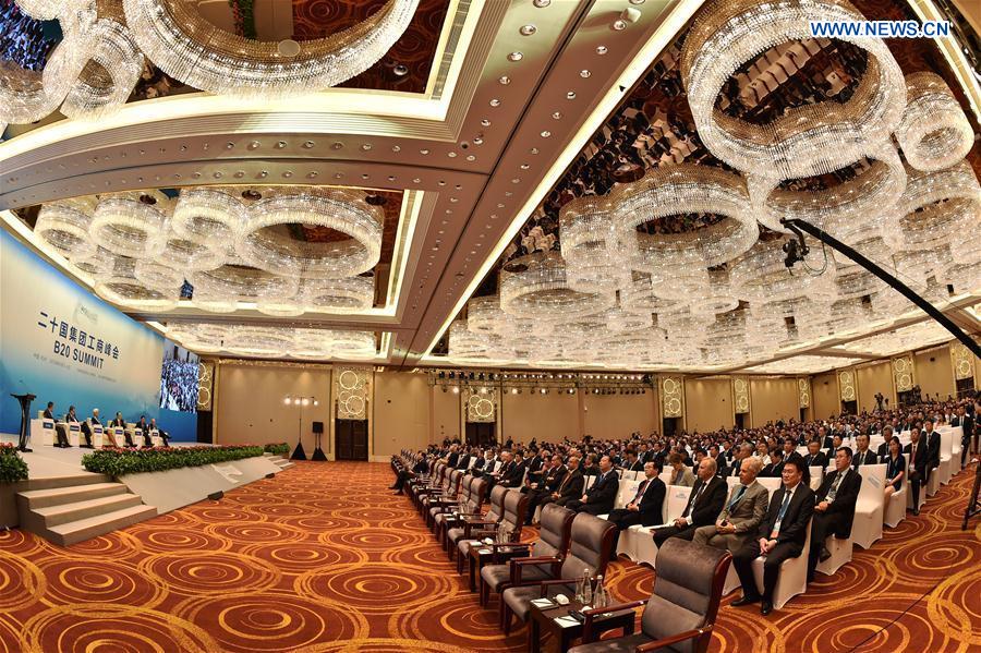 B20 summit starts in China's Hangzhou