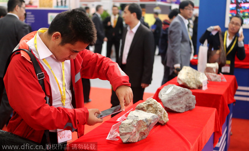 Gold shines at mining expo