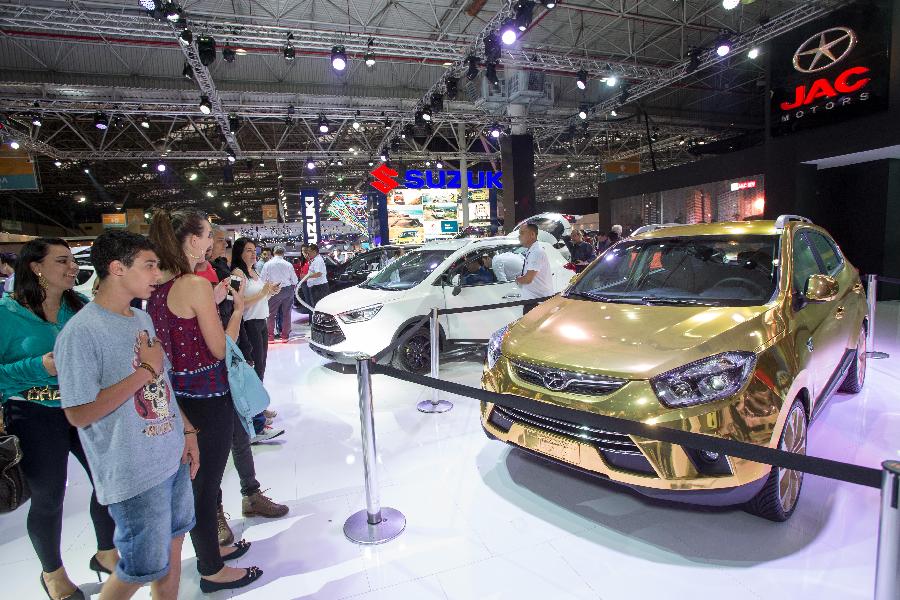 Chinese motors presented at Sao Paulo Auto Exhibition