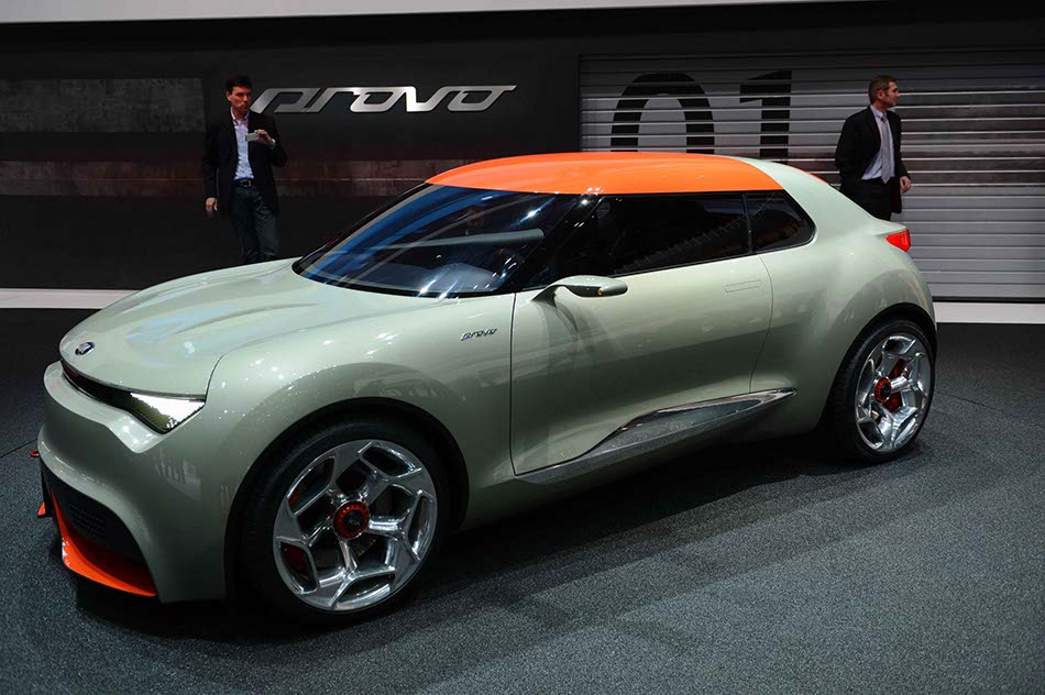 Green cars and concept cars at Geneva auto show 2013