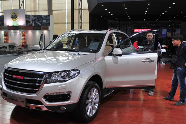 With new SUV delayed, Great Wall sales tumble