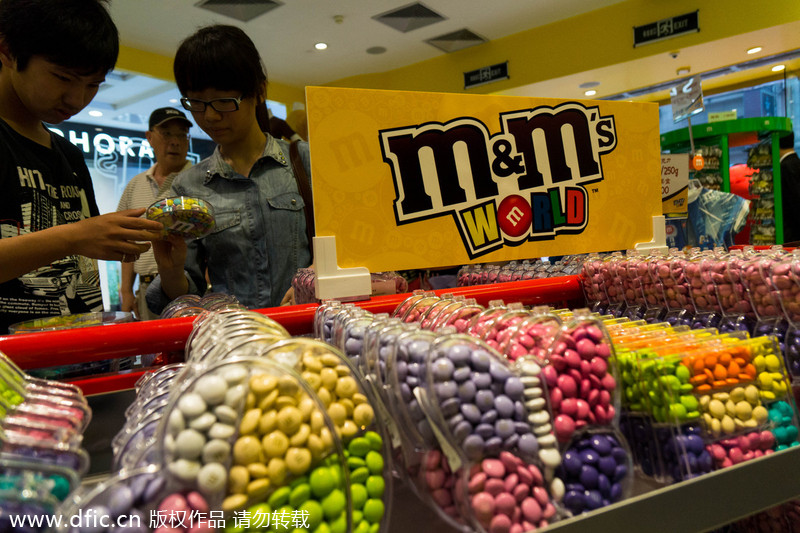 M&M opens its first Asia flagship store in Shanghai