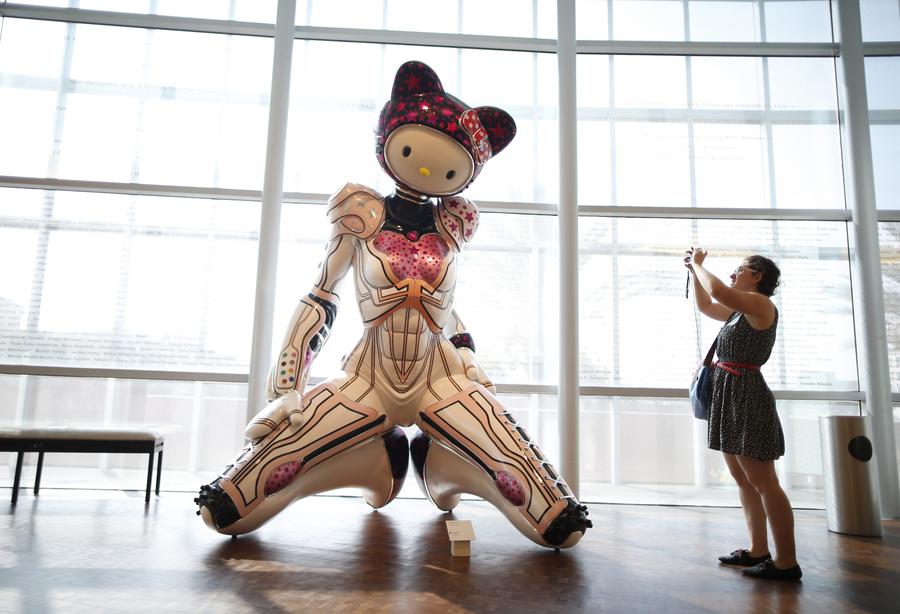 Hello Kitty's 40th anniversary exhibition held