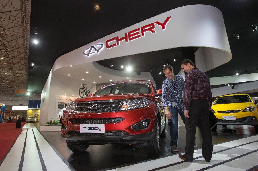 Chinese motors presented at Sao Paulo Auto Exhibition