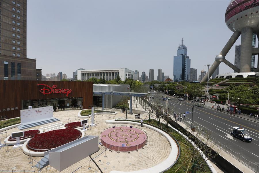 Disney flagship store opens in Shanghai