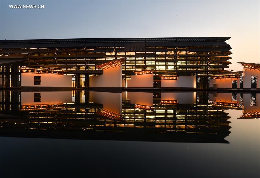 Wuzhen Internet Intl Conference and Exhibition Center under preparation for 3rd WIC