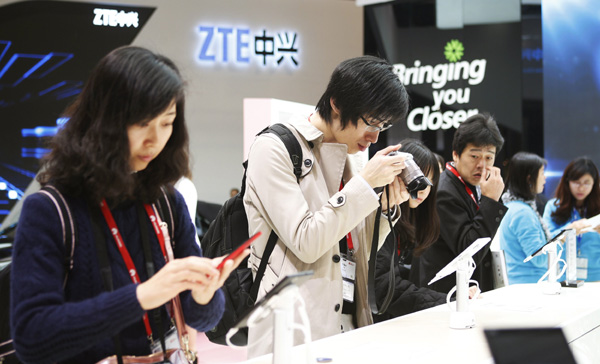 ZTE wants bigger slice of high-end pie