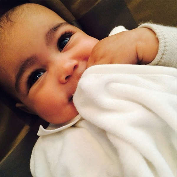 Kim Kardashian posts new picture of North