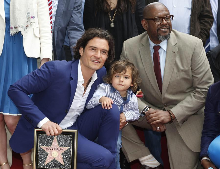 Orlando Bloom gets a star on Walk of Fame