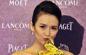 Zhang Ziyi wins ten film awards for 'The Grandmaster'