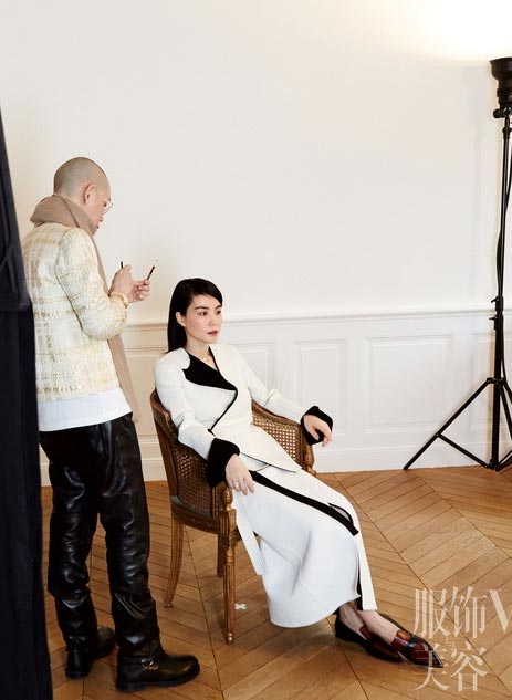 Faye Wong poses for Vogue magazine