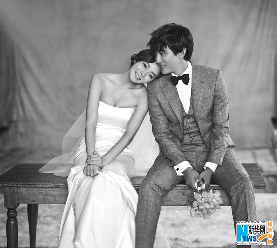 Wedding photos of ChaeRim, Gao Ziqi released