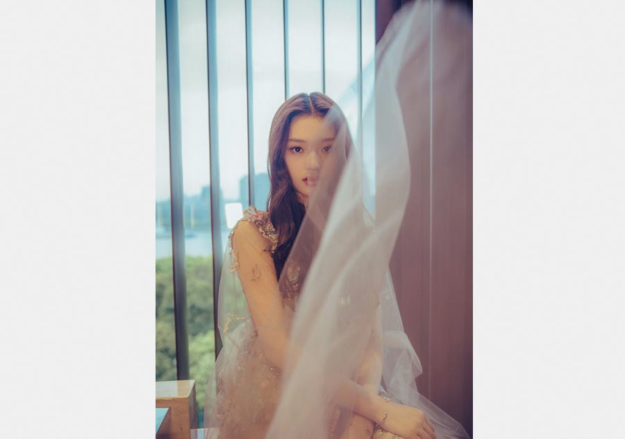 Vintage style photos of Lin Yun