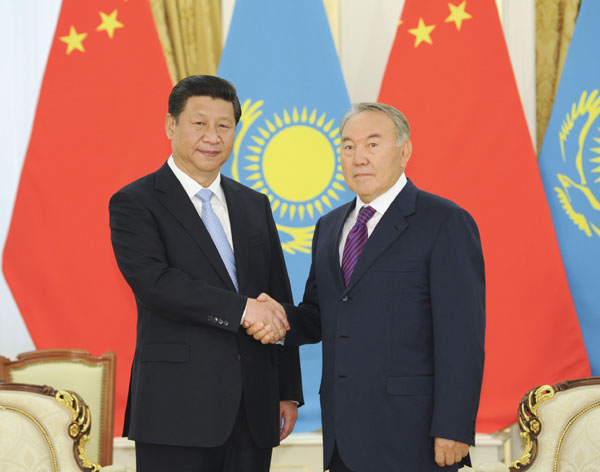 China, Kazakhstan agree to strengthen bilateral ties