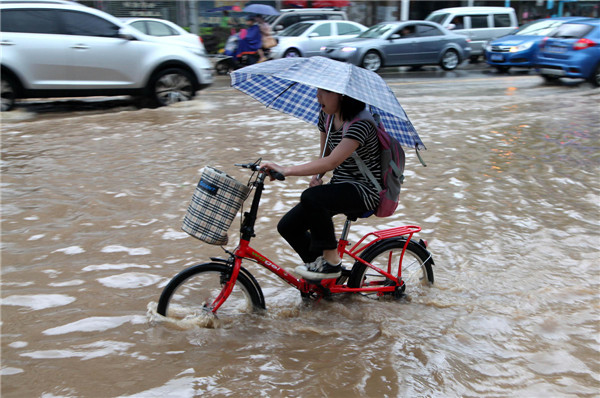 33 dead, 12 missing in S China storms