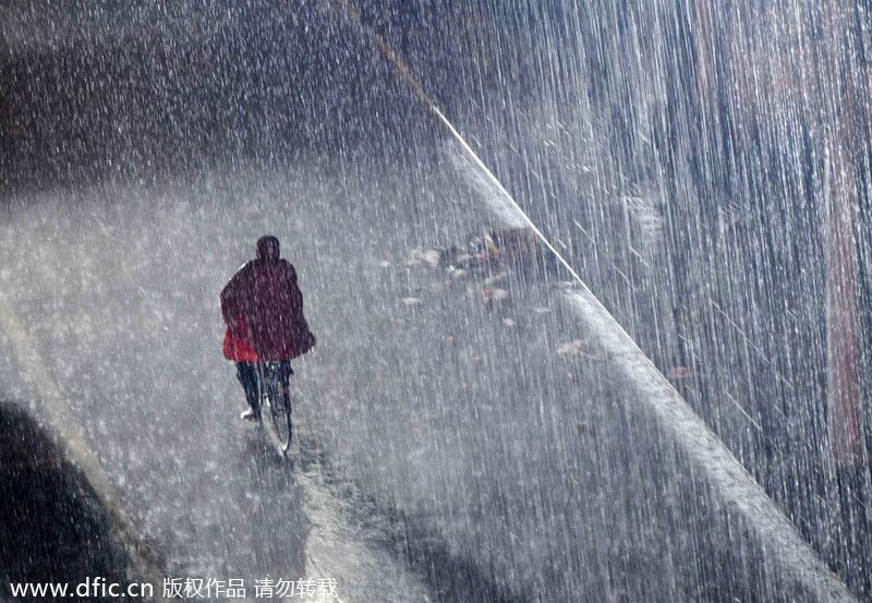 Severe rainstorm hits E China