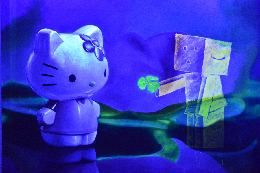 3D luminous art show in Guangzhou