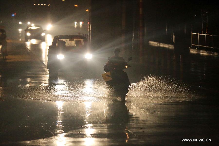 Persisting rain causes waterlog in Guangxi