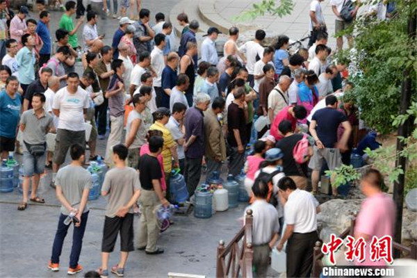 Famous spring in Shandong goes dry