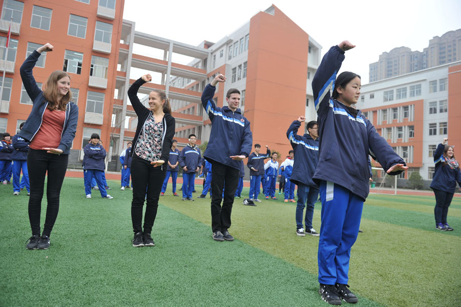 German students experiences life in China