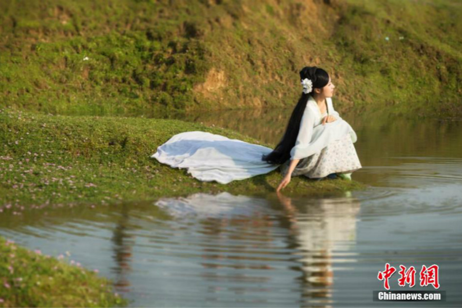 Official's photos an unusual attraction in Chinese village