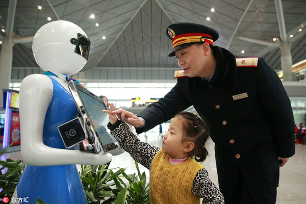 High-tech additions offer convenience for passengers during <EM>chunyun</EM>