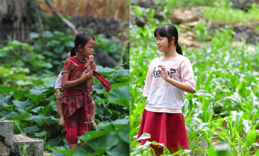 Before and after photos: 5 years of poverty alleviation efforts in Guangxi