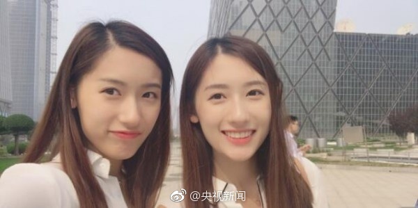 Twin sisters buzzing again on social media for landing jobs at CCTV