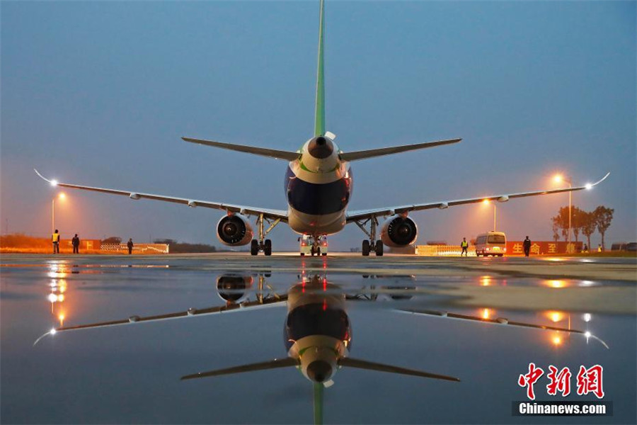 C919 jetliner undergoes final testing in Shanghai