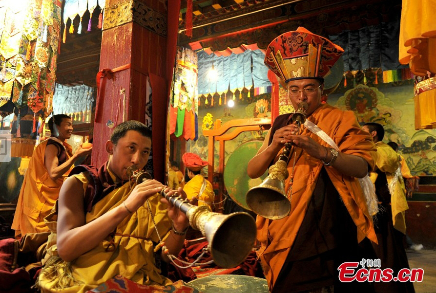 Thangka Festival held in Tibet