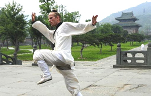 US martial artists arrive at Shaolin Temple