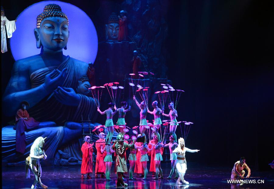 Chinese opera 'Journey to the West' performed in New York