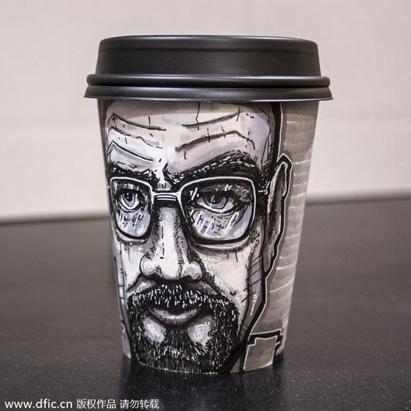 Bored graphic designer creates magnificent cups