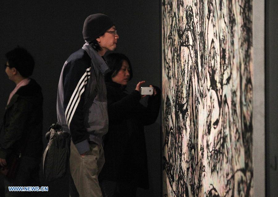 Works of Taiwan-born artisit displayed in Beijing