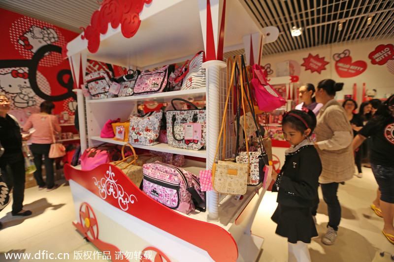 Hello Kitty celebrates 40th anniversary in Shanghai