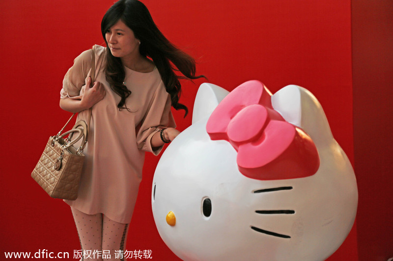 Hello Kitty celebrates 40th anniversary in Shanghai