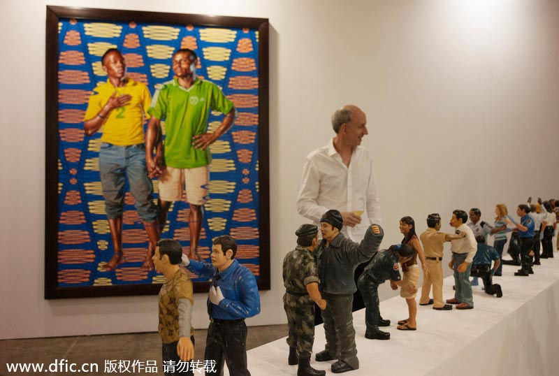 Preview of Art Basel show held in HK