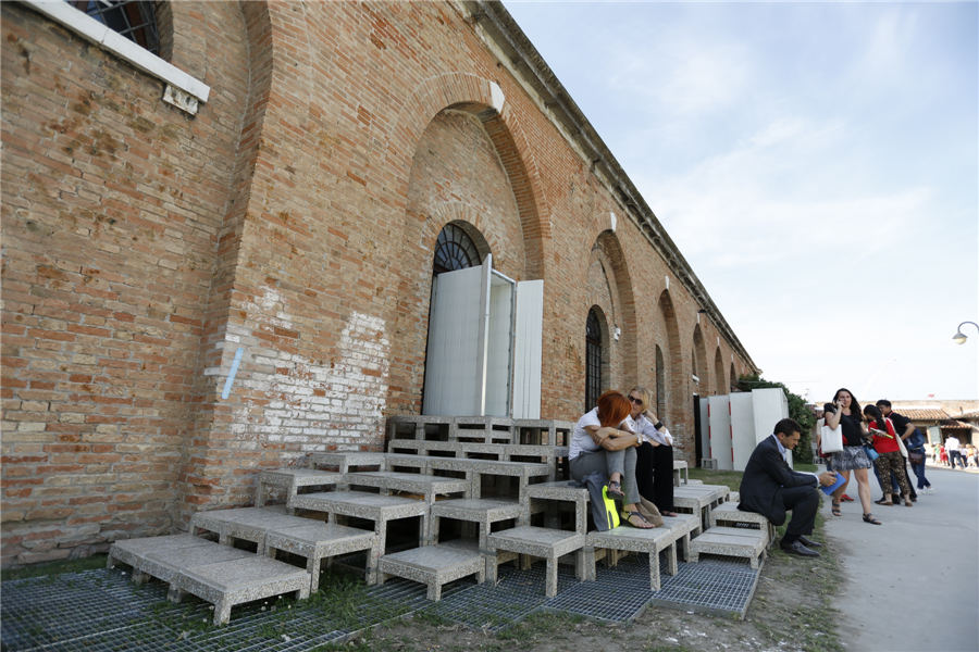 Chinese pavilion opens at Venice architectural biennale