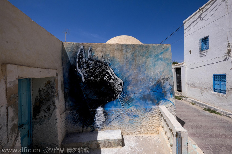 150 street artists create outdoor museum in Tunisia