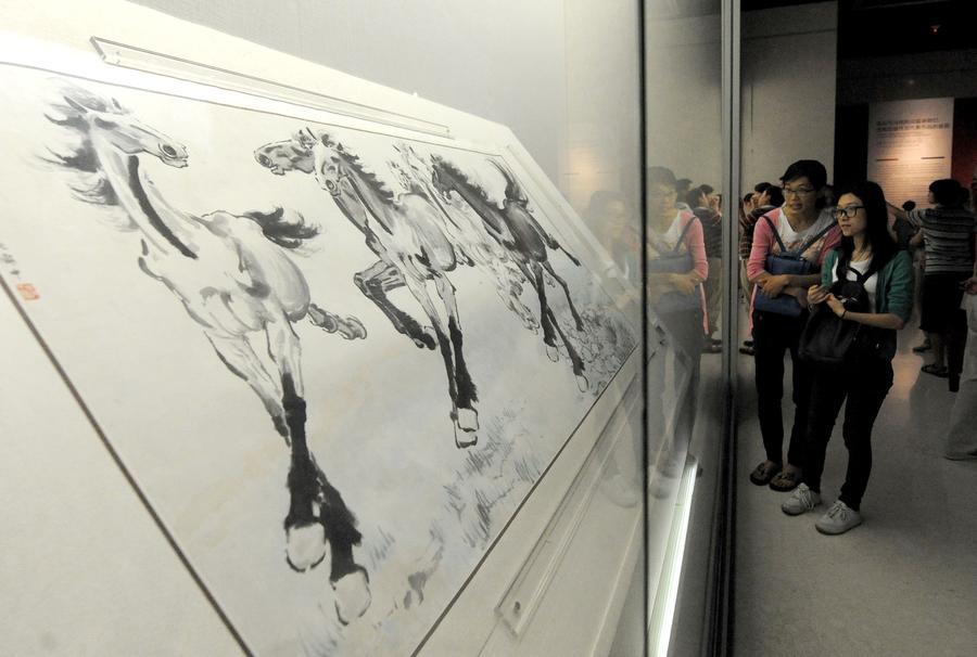 Xu Beihong and his French masters' paintings come to Zhengzhou