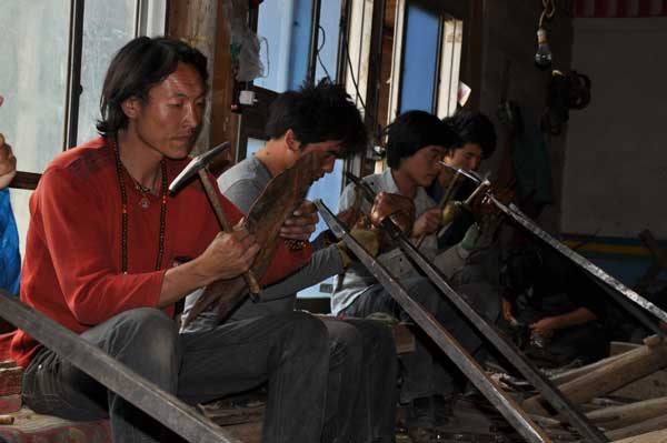 In Tibet, a community of art