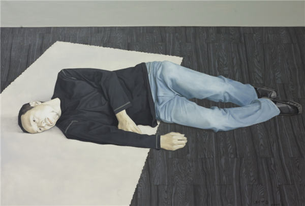 Contemporary oil paintings come to Beijing