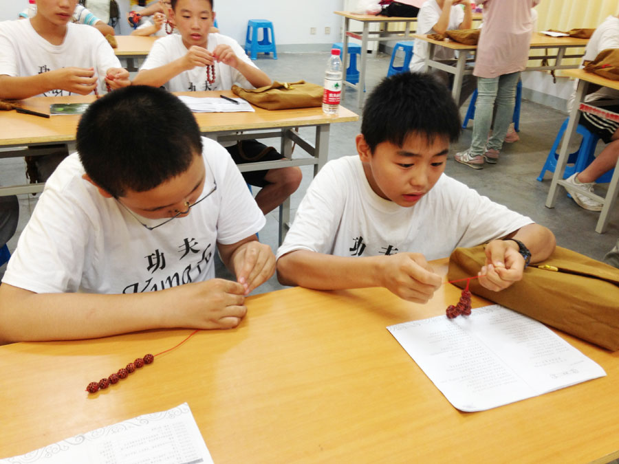 Kung fu summer camp at Shaolin Temple