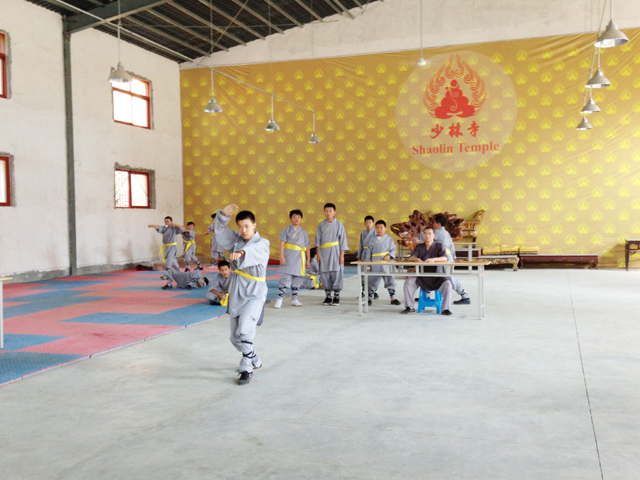 Kung fu summer camp at Shaolin Temple