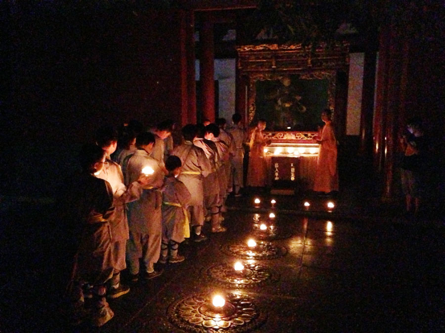 Kung fu summer camp at Shaolin Temple