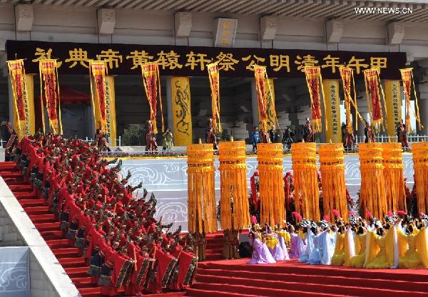 Ceremony held to honor Yellow Emperor at Huangling