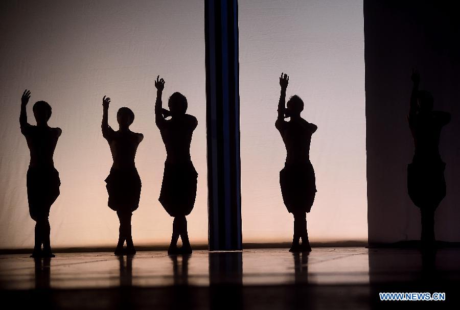 Dancers perform at 5th Ballet Workshop in Beijing