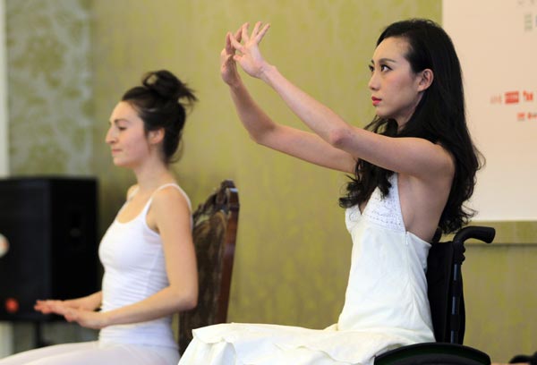 Injured dancer finds rebirth onstage