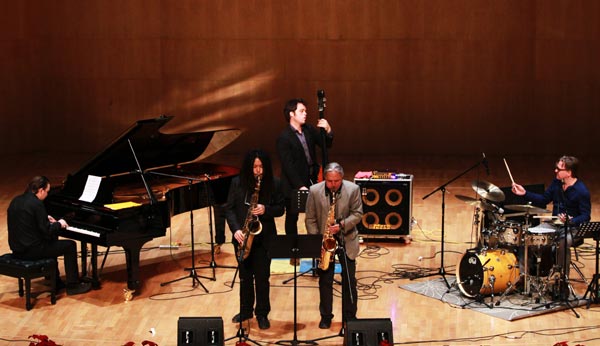 Chinese saxophonist and US jazz maestro tour China