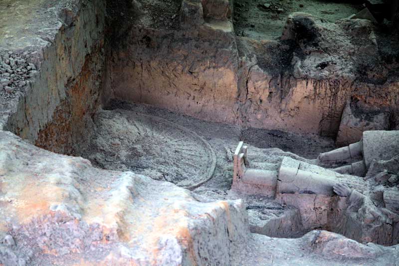 Details of Terracotta Warrior Pits